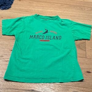 Marco Island Shark Patrol Kids T-Shirt - Green